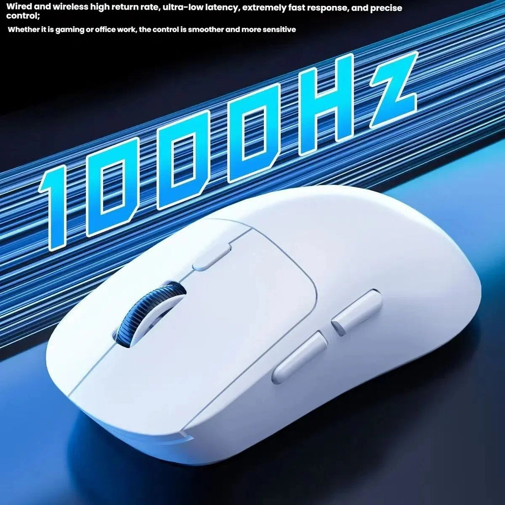 New M348 Wireless Bluetooth Gaming Mouse 6400DPI Lightweight Long Battery Life 2.4GHz Wireless Receiver