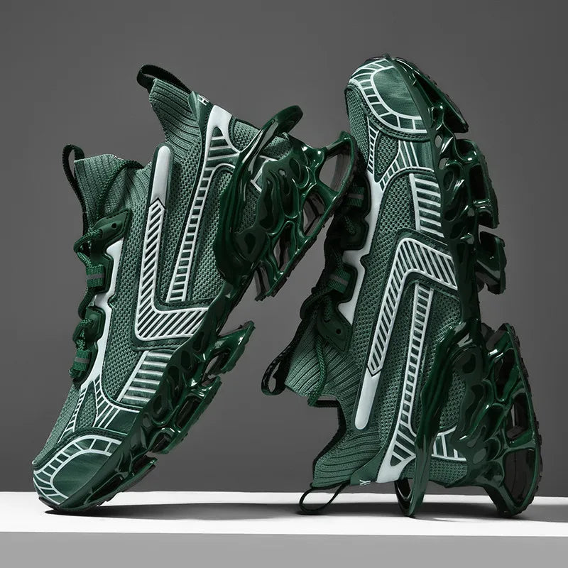 Elite Racer Series - Luxury Breathable Performance Sneakers - Men's Urban Fashion Trainer - SKU-CODE