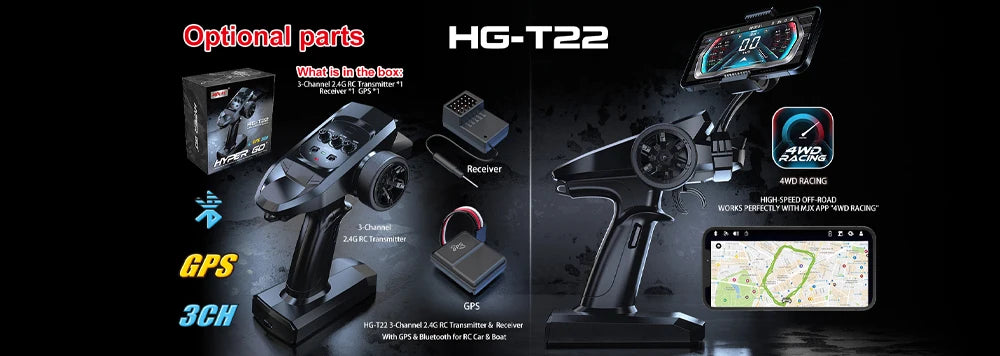 MJX Hyper Go 16207 Brushless Rc Car 70KM/H High Speed Remote Control Truck 1/16 2.4G 4WD Racing Car Off-Road  Drift Cars - trendingshoping.com