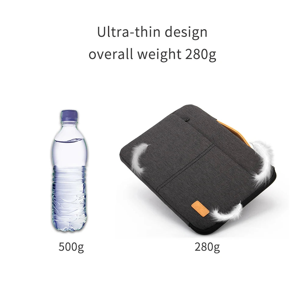 Laptop Sleeve bag 14 15.6 Inch Notebook Pouch For Macbook HP Dell Acer Shockproof Computer Briefcase Travel Business Men Case - trendingshoping.com