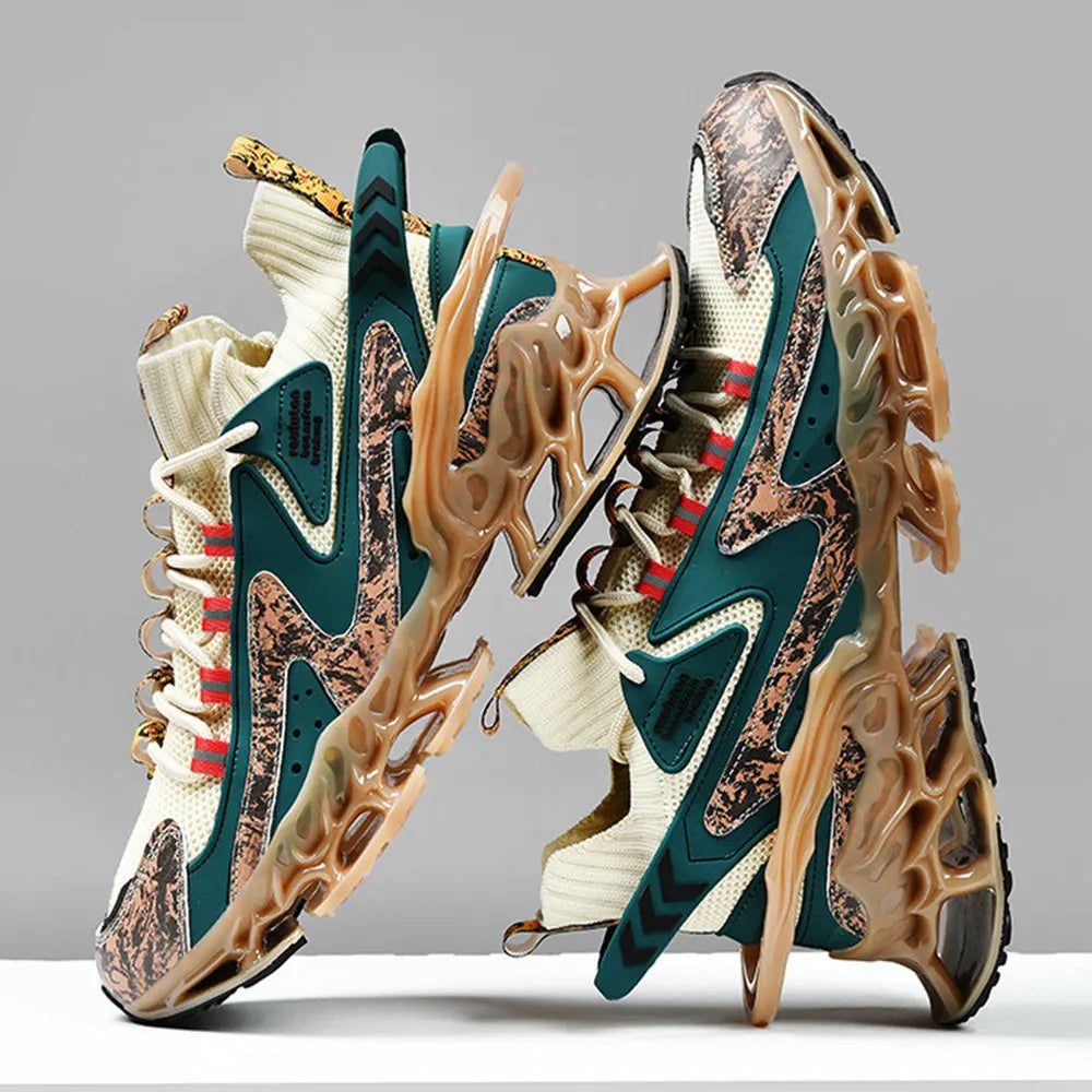 Elite Racer Series - Luxury Breathable Performance Sneakers - Men's Urban Fashion Trainer - SKU-CODE