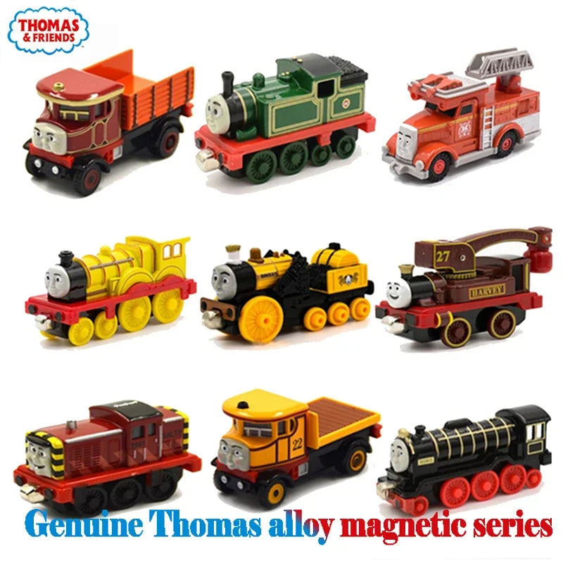 Thomas and Friends Track Master Train Role Model Metal Plastic Magnetic Track Railway Train Christmas Gift - trendingshoping.com