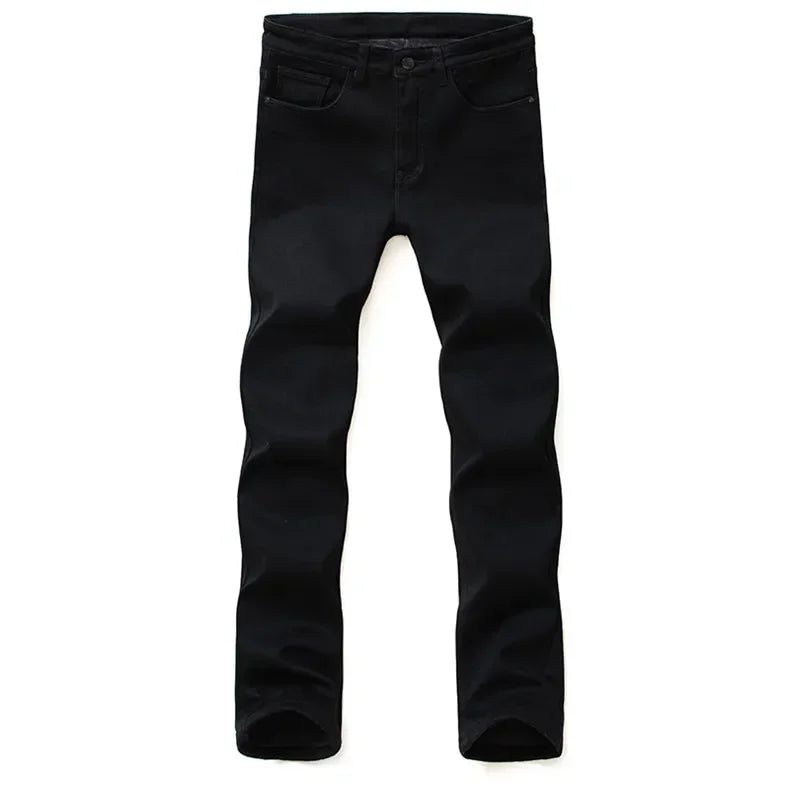 Men Classic Advanced Fashion Brand Jeans Jean Homme Man Soft Stretch Black Biker Masculino Denim Trousers Mens Pants Overalls - trendingshoping.com