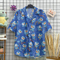Men's Hawaiian Shirts For Men Casual Cartoon 3D Printed Shirts Loose Short-sleeve Beach Blouses Oversize Tops Camicias homme