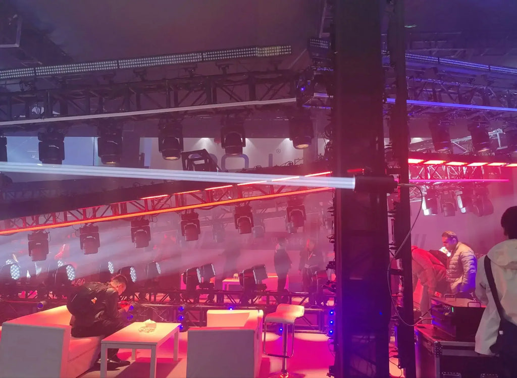 150W Bee Eye Moving Head Stage Light RGBW DMX512 DJ Party Light - trendingshoping.com