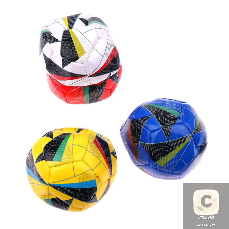 HUA Size 2 Mini Soccer Ball - Wear-Resistant Skills Training Ball for Kids & Adults