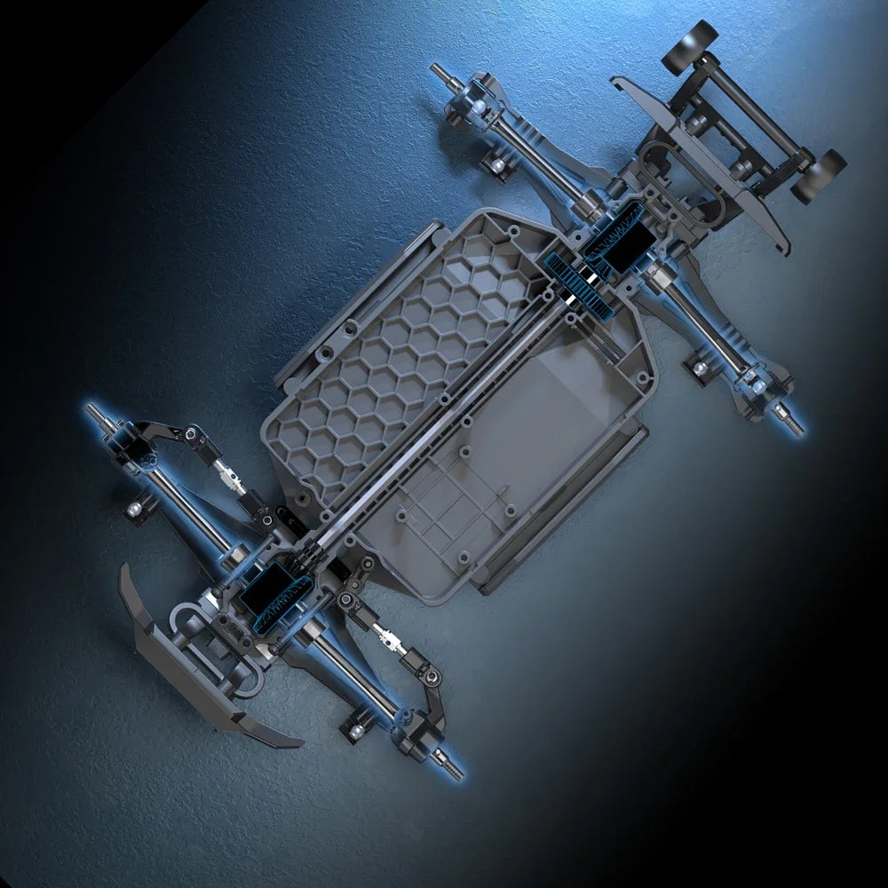 MJX Hyper Go 16207 Brushless Rc Car 70KM/H High Speed Remote Control Truck 1/16 2.4G 4WD Racing Car Off-Road  Drift Cars - trendingshoping.com