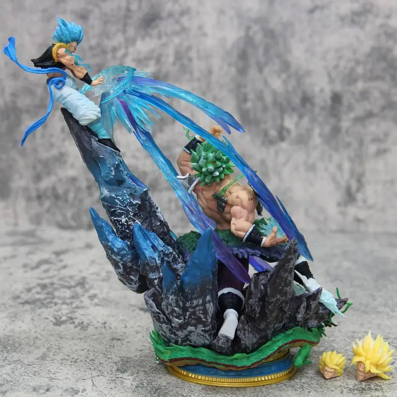 20cm Broli Vs Gogeta Anime Figure Dragon Ball Broli Figurine Statue Model Doll Desk Decoration Collectible Toys Christmas Gift - trendingshoping.com