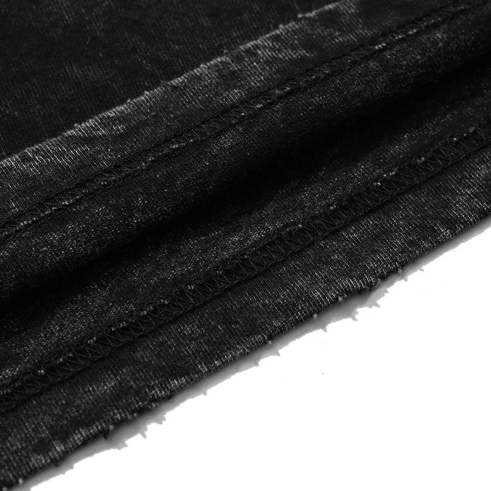 Brings Me The Horizons BMTH T Shirts Hip Hop Washed Short Sleeve Harajuku T-Shirt Vintage Men Women Tops Streetwear Tee Shirt