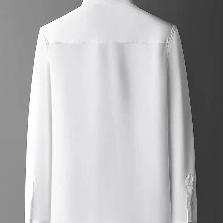 Shirts for Men Long Sleeve Printed Funny with Print Man Shirt Button Up Sleeves Fashion 2025 Elegant Hipster High Quality Luxury