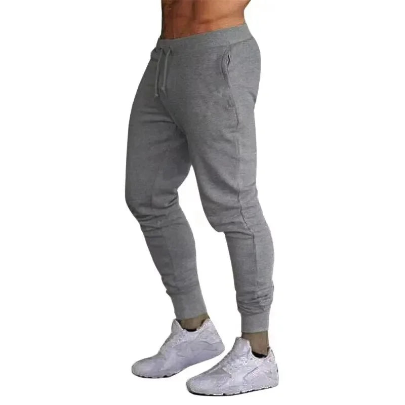 Men’s Performance Running Joggers - Spring/Autumn Lightweight Gym Workout Trousers