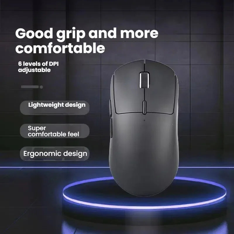 A New Generation M348 Lightweight Wireless Bluetooth Mouse 6-speed 6400DPI1K Return Rate Ultra-low Delay E-sports Sensor
