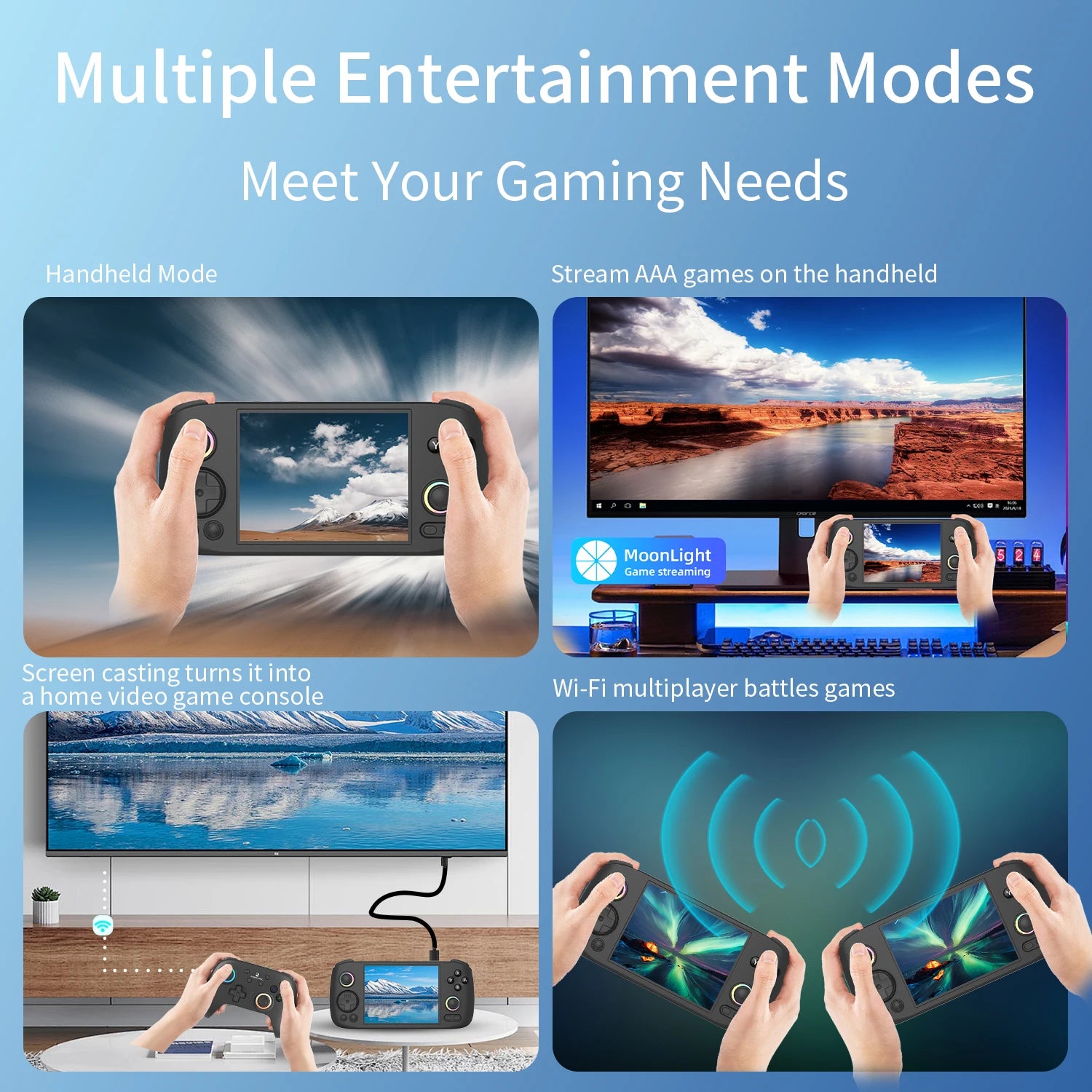 ANBERNIC RG406H Retro Handheld Game Console with Android 13