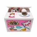Panda Coin Box Kids Money Bank Automated Cat Thief Money Boxes Toy Gift for Children Coin Piggy Money Saving Box Christmas gift - trendingshoping.com