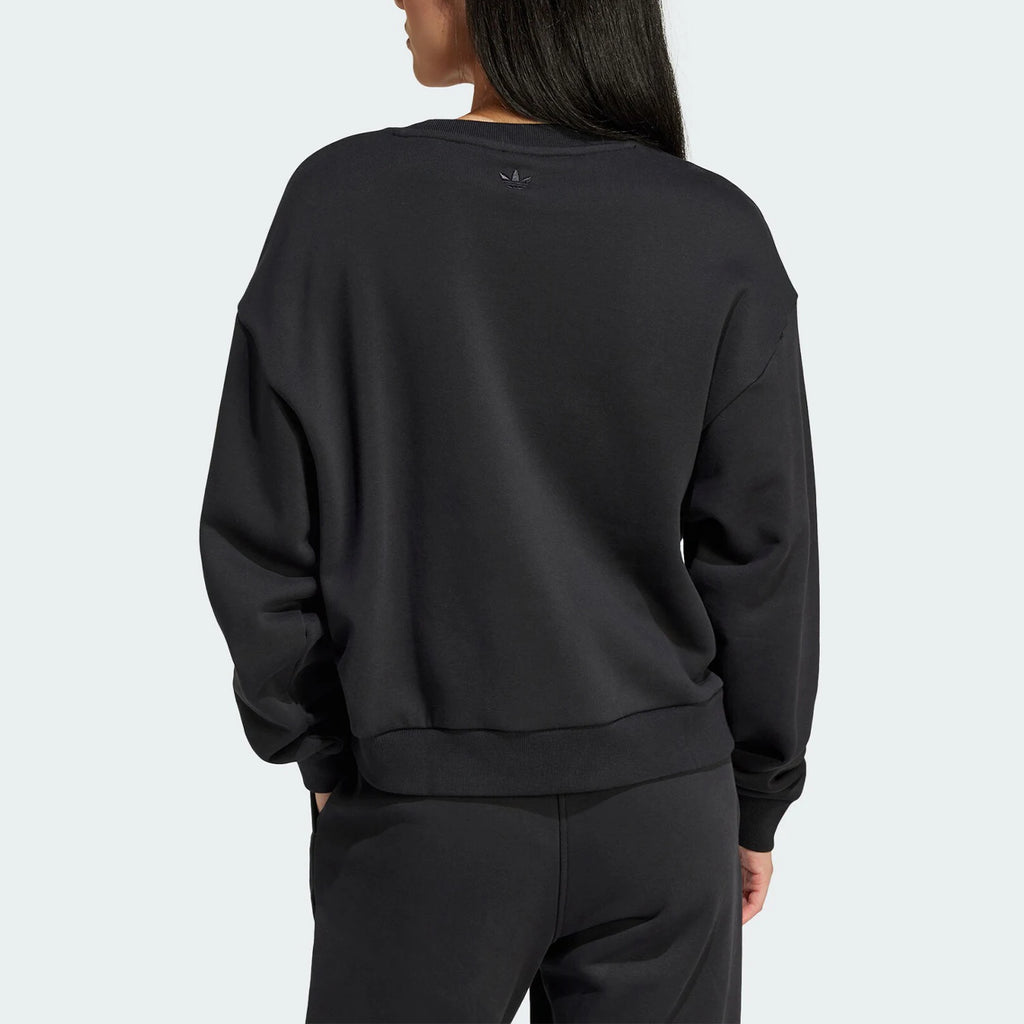 Trefoil Women's Knit Casual Sport Long-Sleeve Sweatshirt IT9662