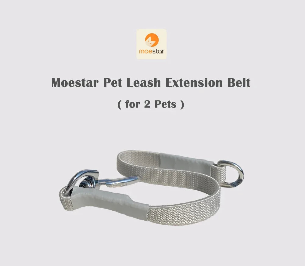 Pet Leash Poop Bag Dispenser Extension Belt with Bags