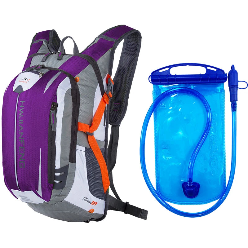 18L Outdoor Sports Backpack Waterproof Ultralight Hiking Cycling Running Hydration Rucksack