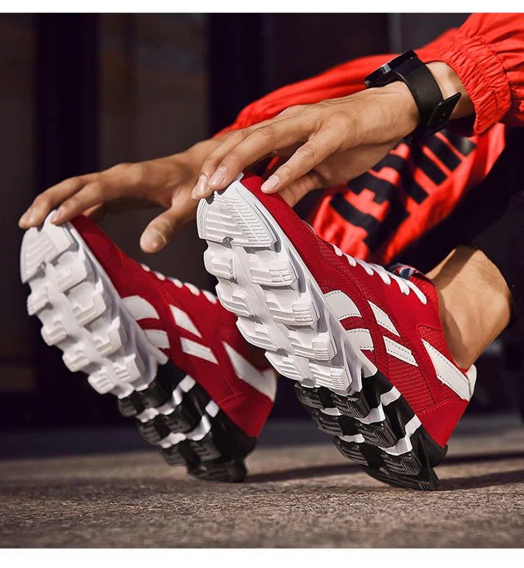 2025 Unisex Running Sneakers | Breathable Anti-Slip Comfortable Walking Shoes 36-48