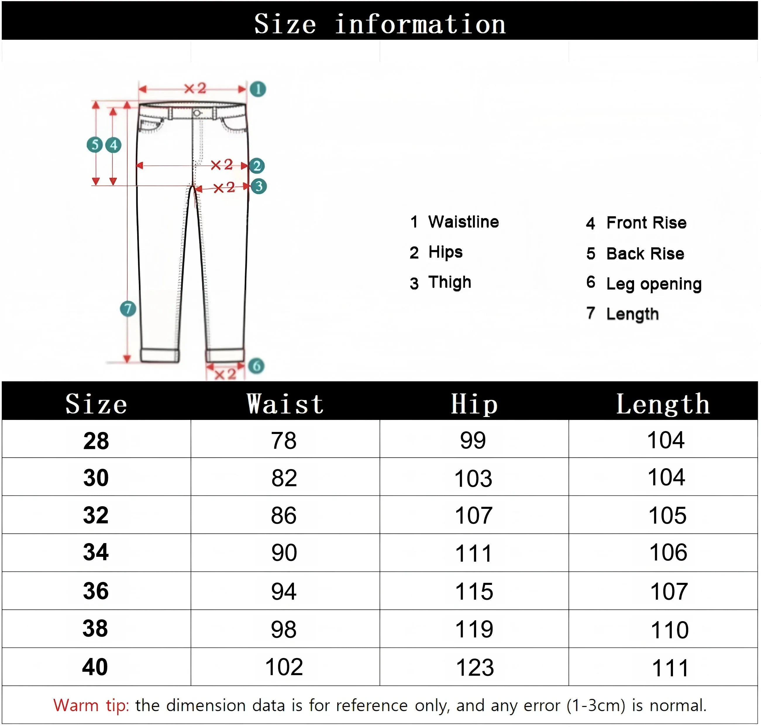 Mens Jeans Black Denim Straight Leg Comfortable Mid Waist White Embroidery Casual Streetwear Slim