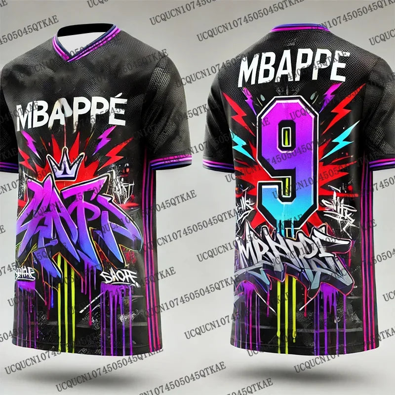 Football Sports T Shirt Number 9 Breathable Training Jersey