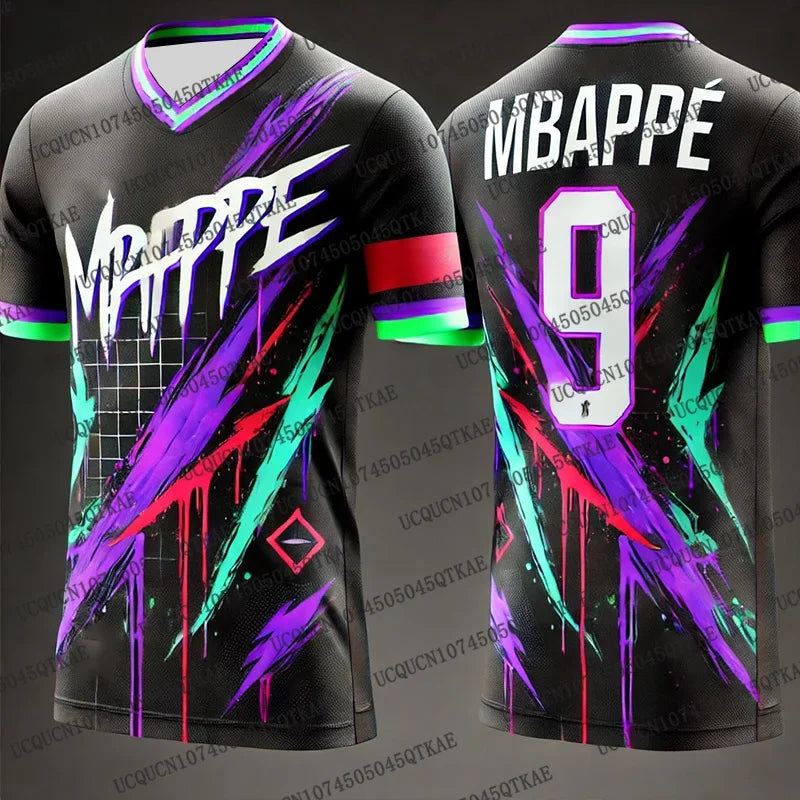 Football Sports T Shirt Number 9 Breathable Training Jersey