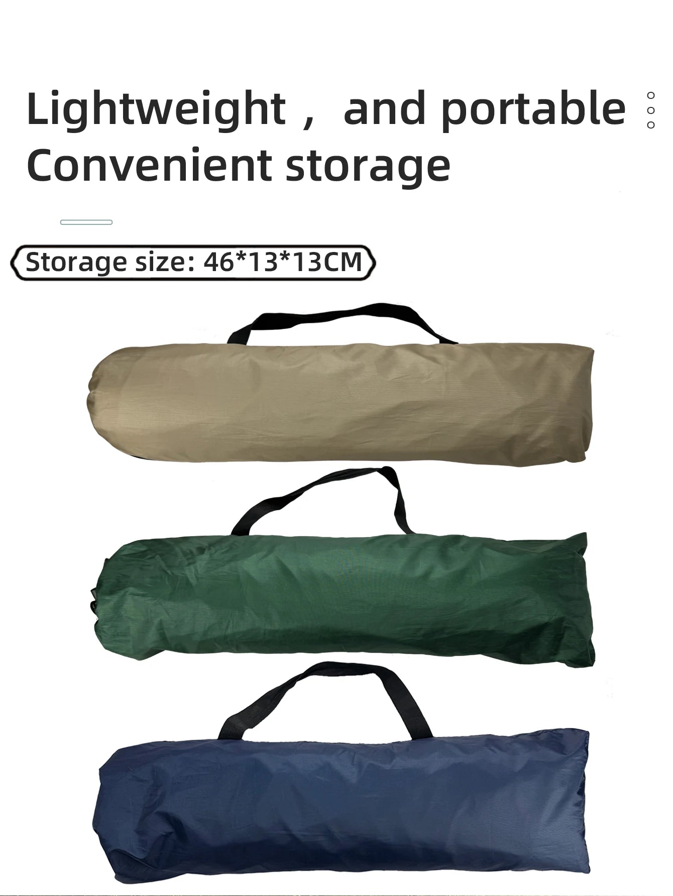 Outdoor Camping Tent Portable Hand Built Windproof Rain Sun Protection Hiking Tent For Couples And Children Double Bed Use