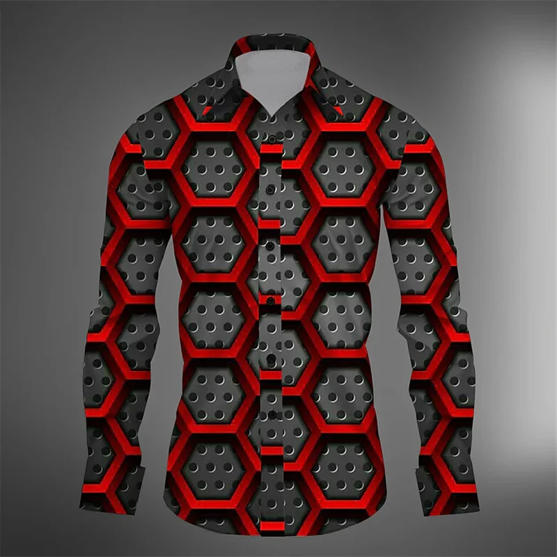 Men's suit shirt party fashion new design personalized black and white with lapels high quality soft and comfortable material