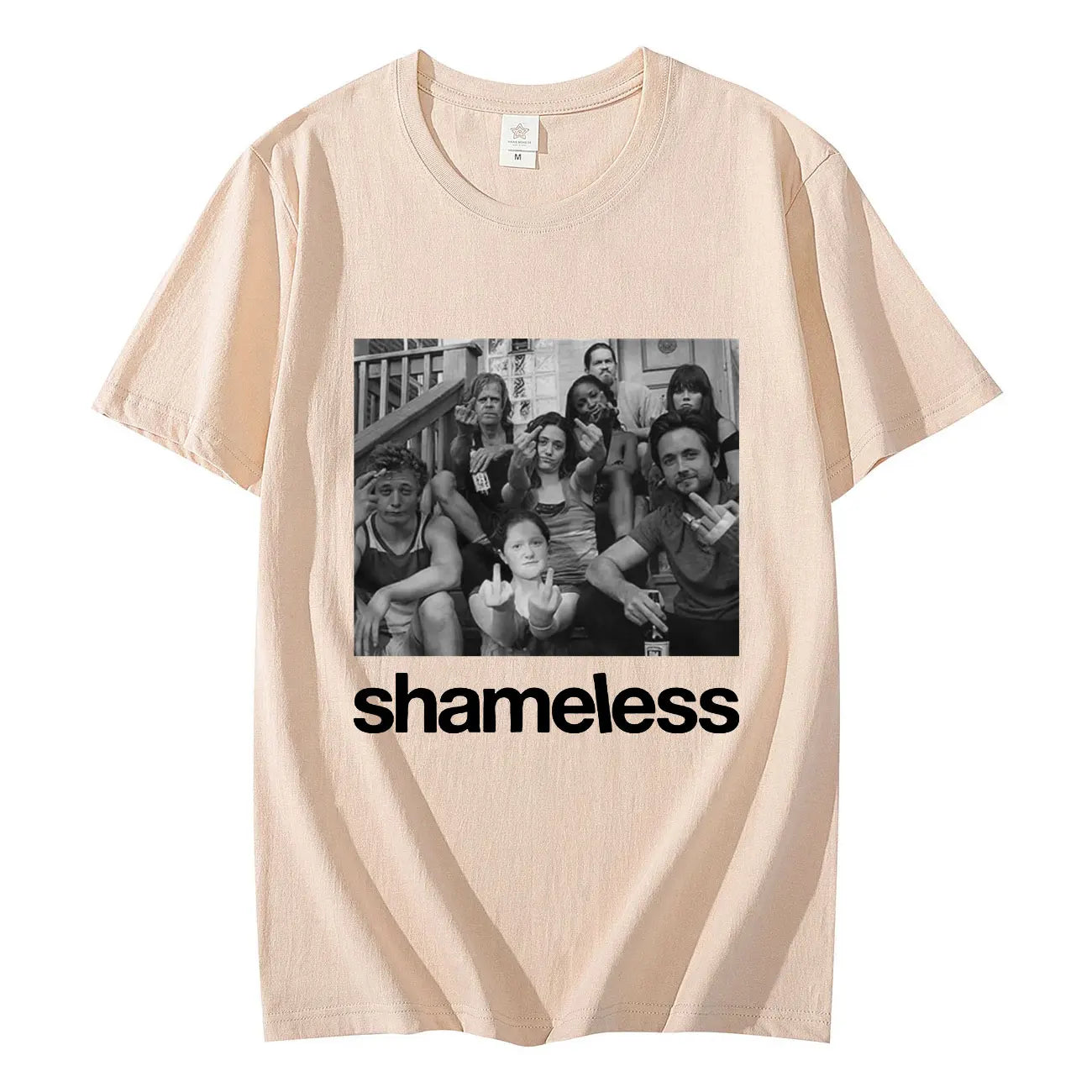 TV Play Shameless Graphic T Shirts Men's Women's Fashion Vintage Short Sleeve T-shirt Streetwear 100% Cotton Oversized T-shirts