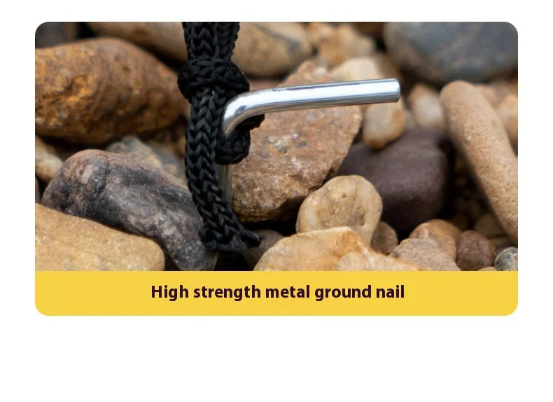 Lohascamping Large Inflatable Camping Air Tent For 4 To 5 People Family Hiking Outdoor Dome Shelter