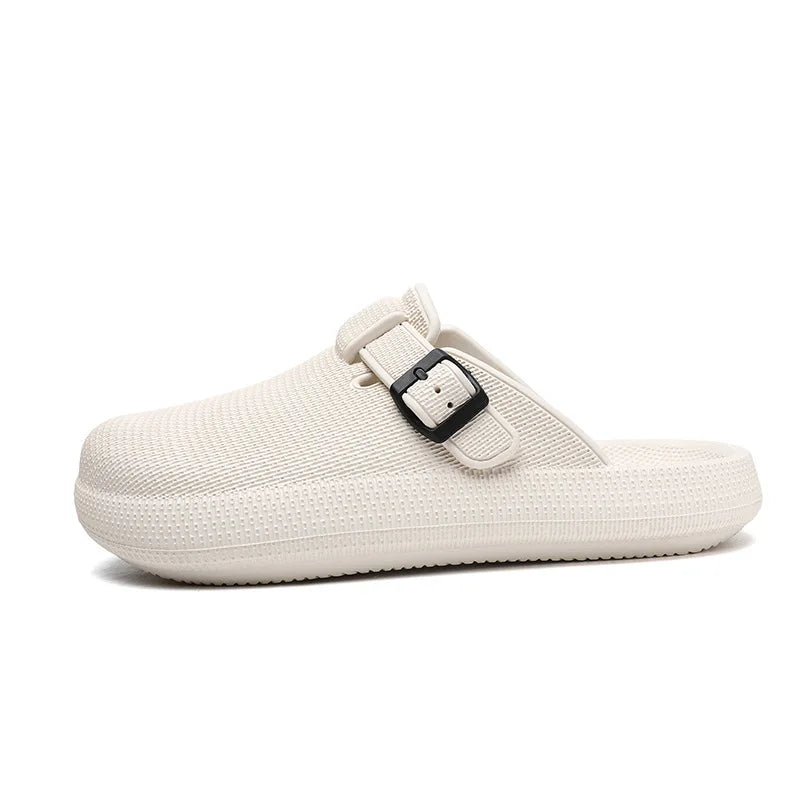 Bebealy Classic Men Clogs Men Garden Shoes Casual Nonslip Beach Slippers Men EVA Flat Sandals Vacation Waterproof Men Shoes 2025