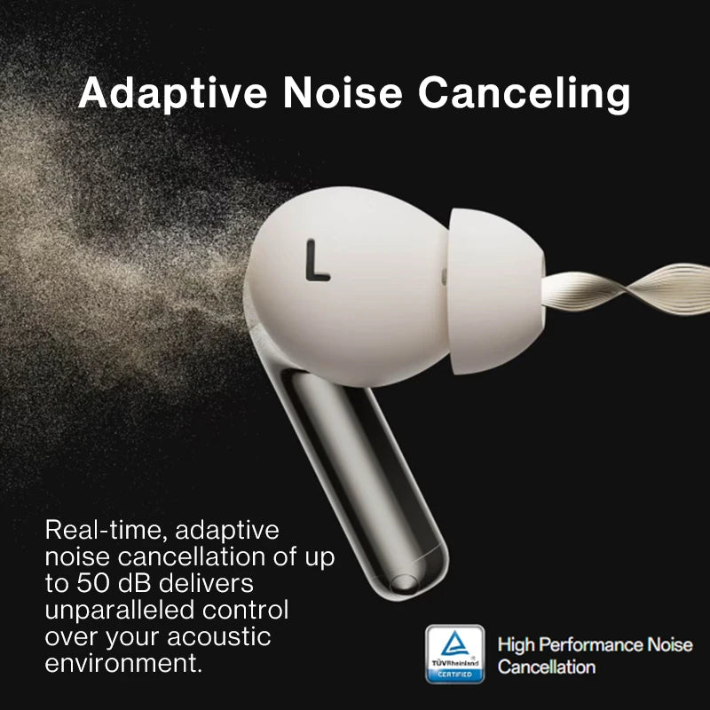 Global Version OnePlus Buds Pro 3 Earphone Up to 50dB Noise Canceling Spatial Audio with Head Tracking Hi-Resolution Audio - trendingshoping.com