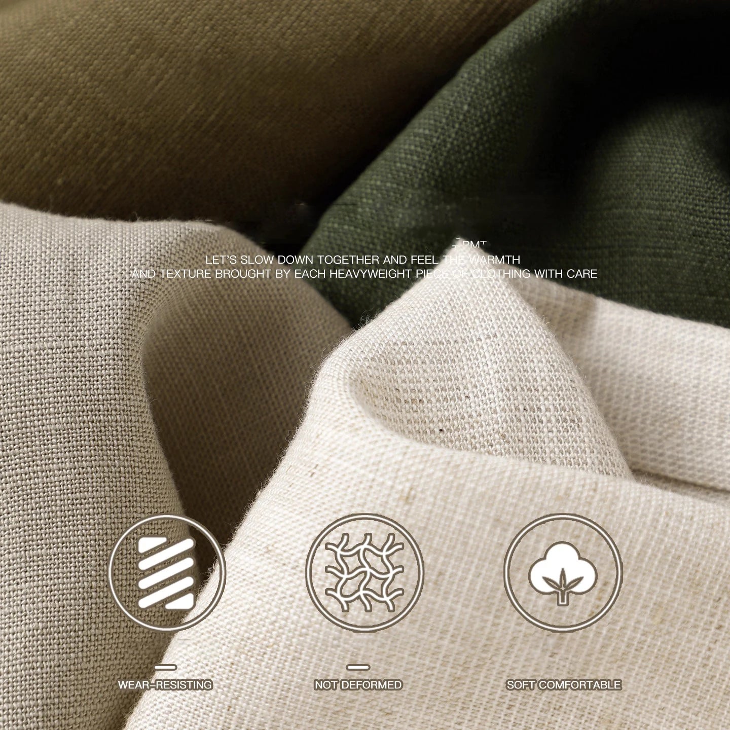 Men's Casual Long Sleeve Linen Cotton Shirt – Black/White Classic Baggy Top, Plus Size Fashion Clothing