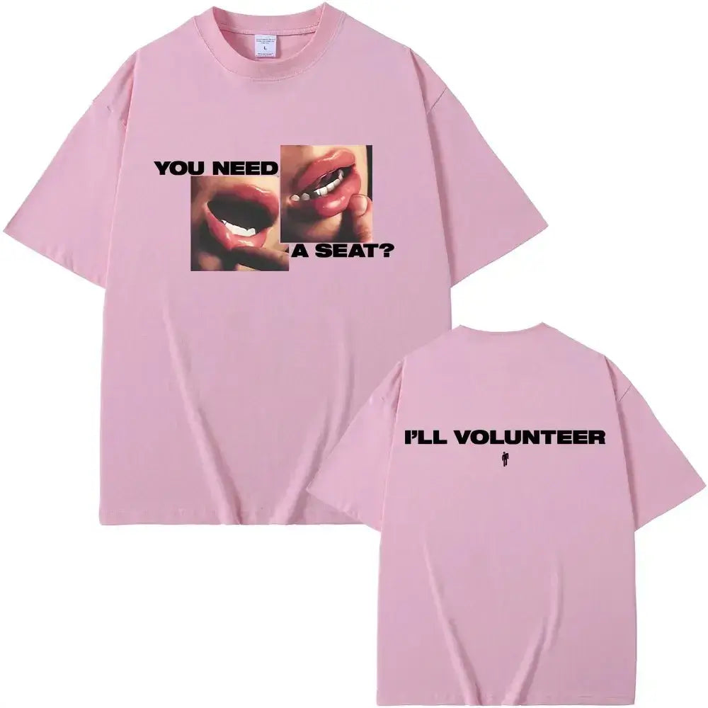 2025 HipHop Street T-Shirt Hit Me Hard and Soft Tour T-Shirt Men Women Fashion Cotton Loose Cozy Short Sleeve T-shirts Fans Gift