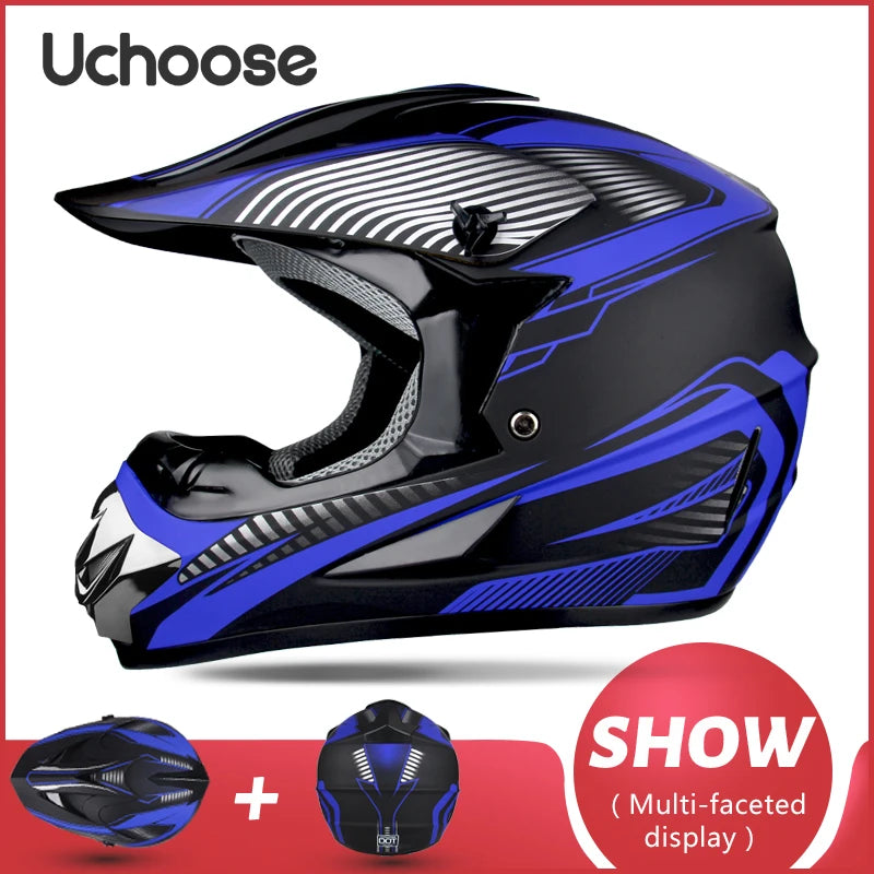 Motocross Motorcycle Helmet Adult Off Road Racing Enduro Helmet