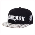 COMPTON Embroidered Hip Hop Baseball Cap – Adjustable Snapback for Men & Women