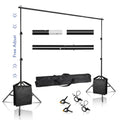 SH 2.6m*3m Suit Adjustable Backdrop Stand for Photography Wedding Photo Studio Backdrop Video Background Frame - trendingshoping.com