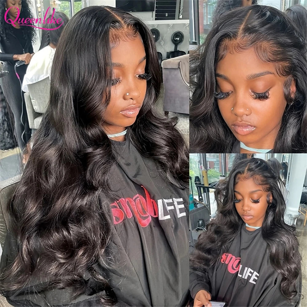 Queenlike 24 24 24 Inch Body Wave Bundles Human Hair 12A Brazilian Raw Hair Weave Bundles 1/3 PCS Human Hair Bundles Extensions - trendingshoping.com