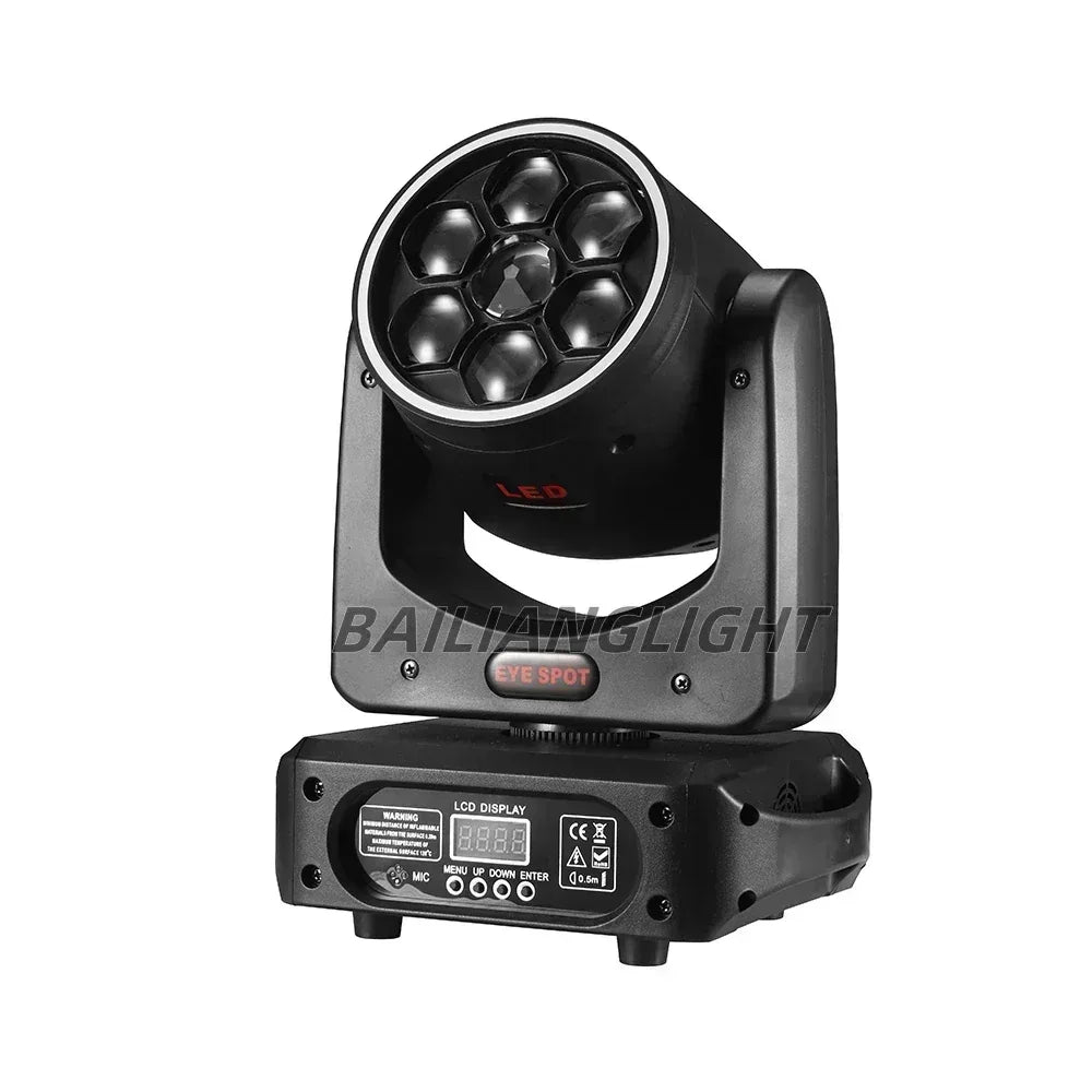 150W Bee Eye Moving Head Stage Light RGBW DMX512 DJ Party Light - trendingshoping.com