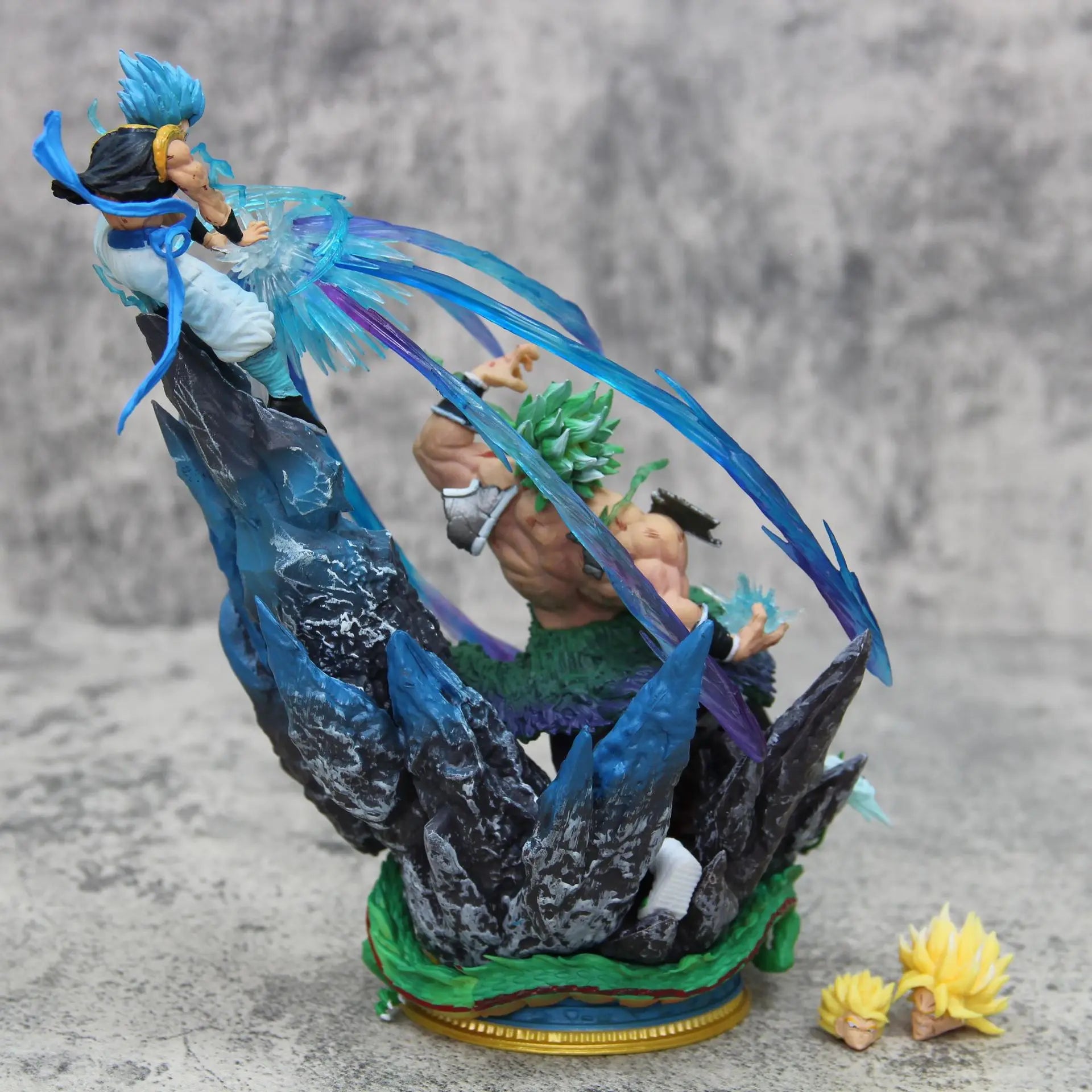 20cm Broli Vs Gogeta Anime Figure Dragon Ball Broli Figurine Statue Model Doll Desk Decoration Collectible Toys Christmas Gift - trendingshoping.com