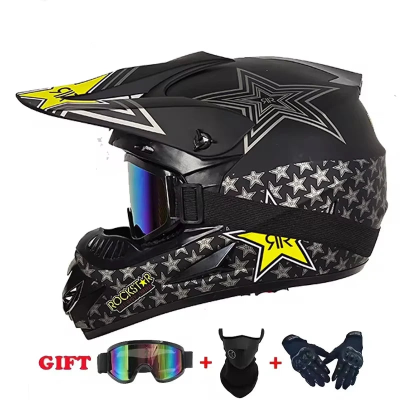 Motorcycle Helmet Youth Kids Child Full Helmet Children Helmets Motocross Casco Moto children Off-road Safety Protection DOT
