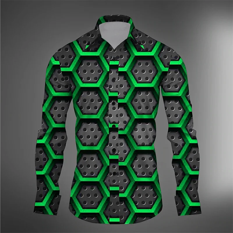 Men's suit shirt party fashion new design personalized black and white with lapels high quality soft and comfortable material