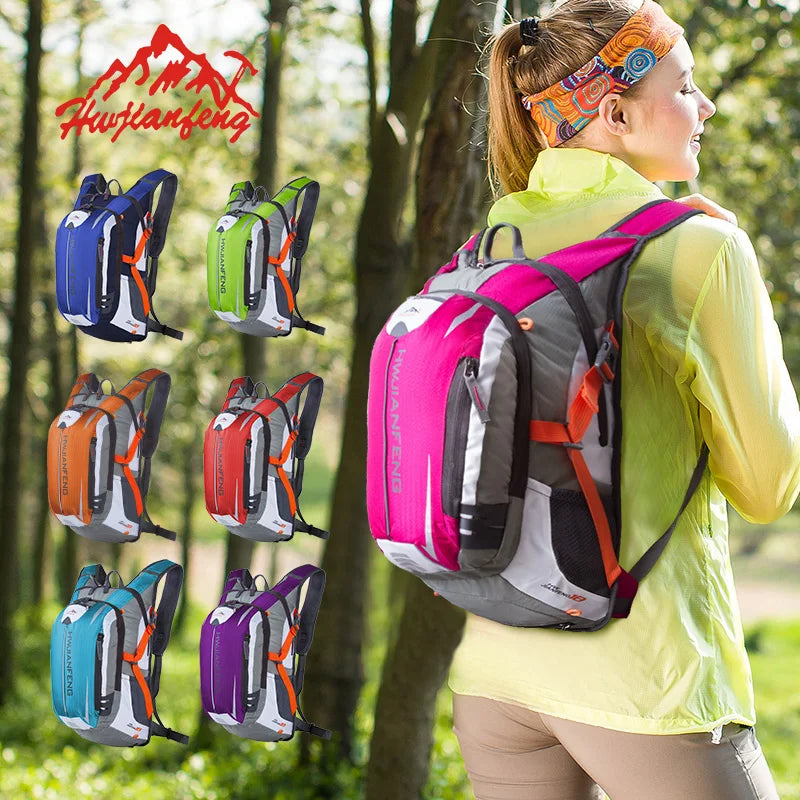 18L Outdoor Sports Backpack Waterproof Ultralight Hiking Cycling Running Hydration Rucksack