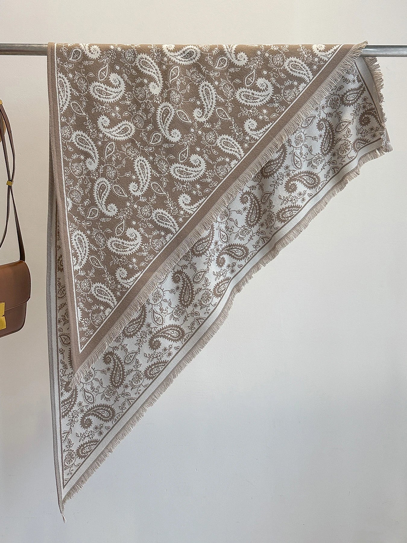 New Fashion Winter Scarf Women's Paisley Print Imitation Cashmere Pashmina Shawl - Soft Warm Wrap Blanket Bufanda Female Design