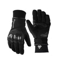 Waterproof Winter Motorcycle Gloves Genuine Goatskin Leather Warm Touch Screen