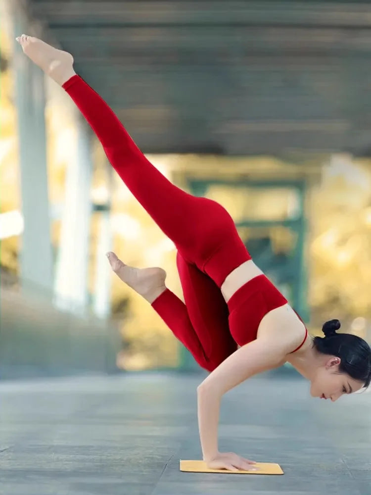 Women’s High Waist Yoga Pants - No Front Seam Seamless Gym Leggings