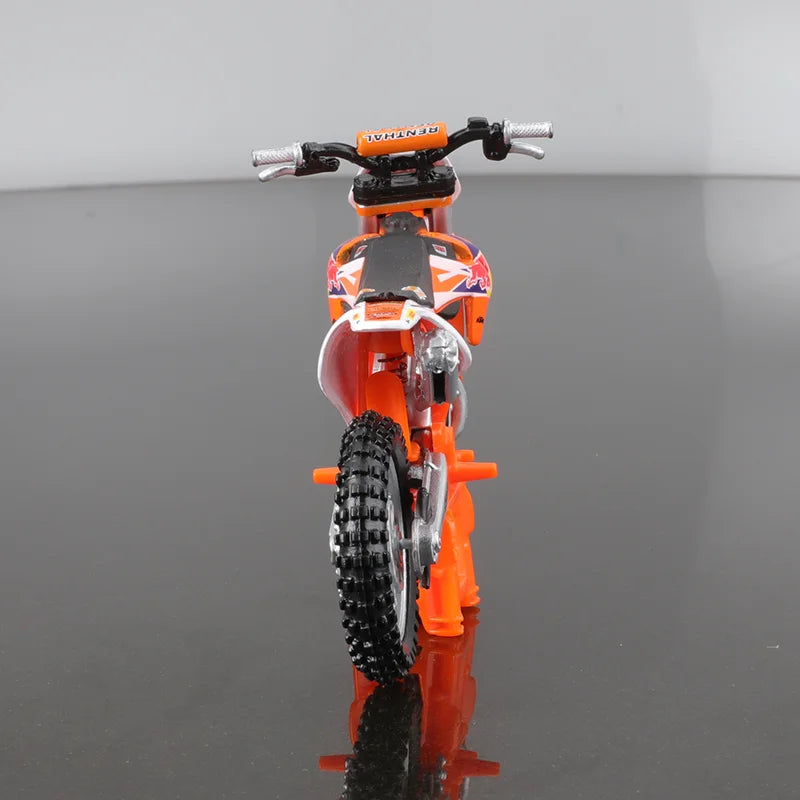 Bburago 1 18 Scale KTM GasGas RX450F 2021 Dakar Rally Alloy Die Cast Motorcycle Model