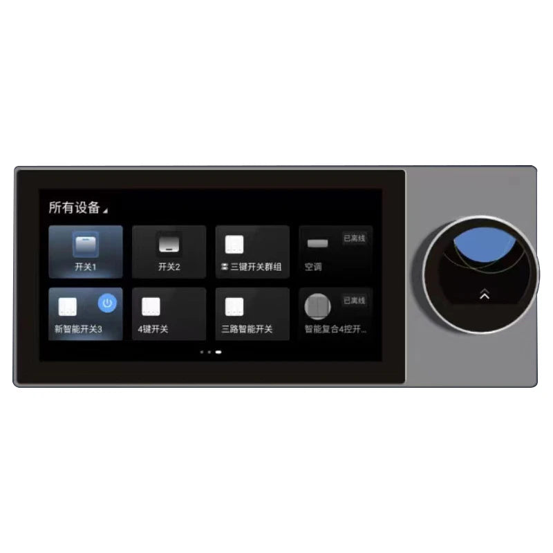 Tuya Smart Home Control Panel 6 Inch Touch Screen In Wall Central Control For Intelligent Devices Scene