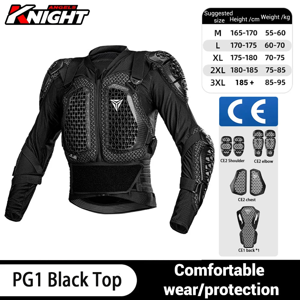 Motorcycle Jacket Men Women Armor Jacket Motorbike Body Protective Motocross Racing Jacket CE Certified Riding Protective Gear