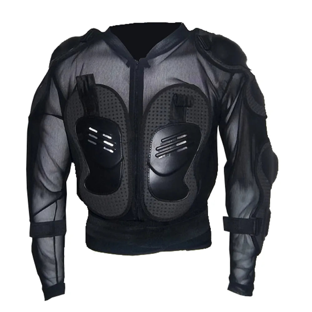 Men's Motorcycle Jacket with Full Body Armor for Off-road Motocross Racing Protection Gear