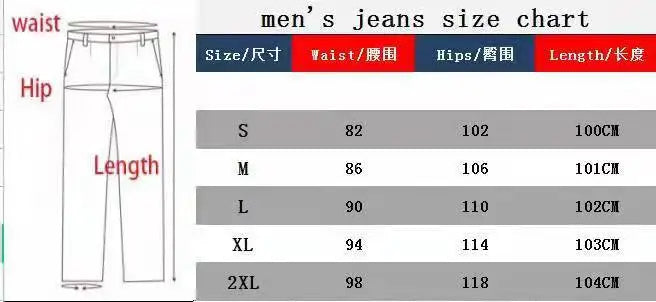 Men Comfortable Straight Casual Jeans Male Soft Baggy Outside Denim Pants Classic Elastic Waist Solid Office Work Denim Trousers - trendingshoping.com